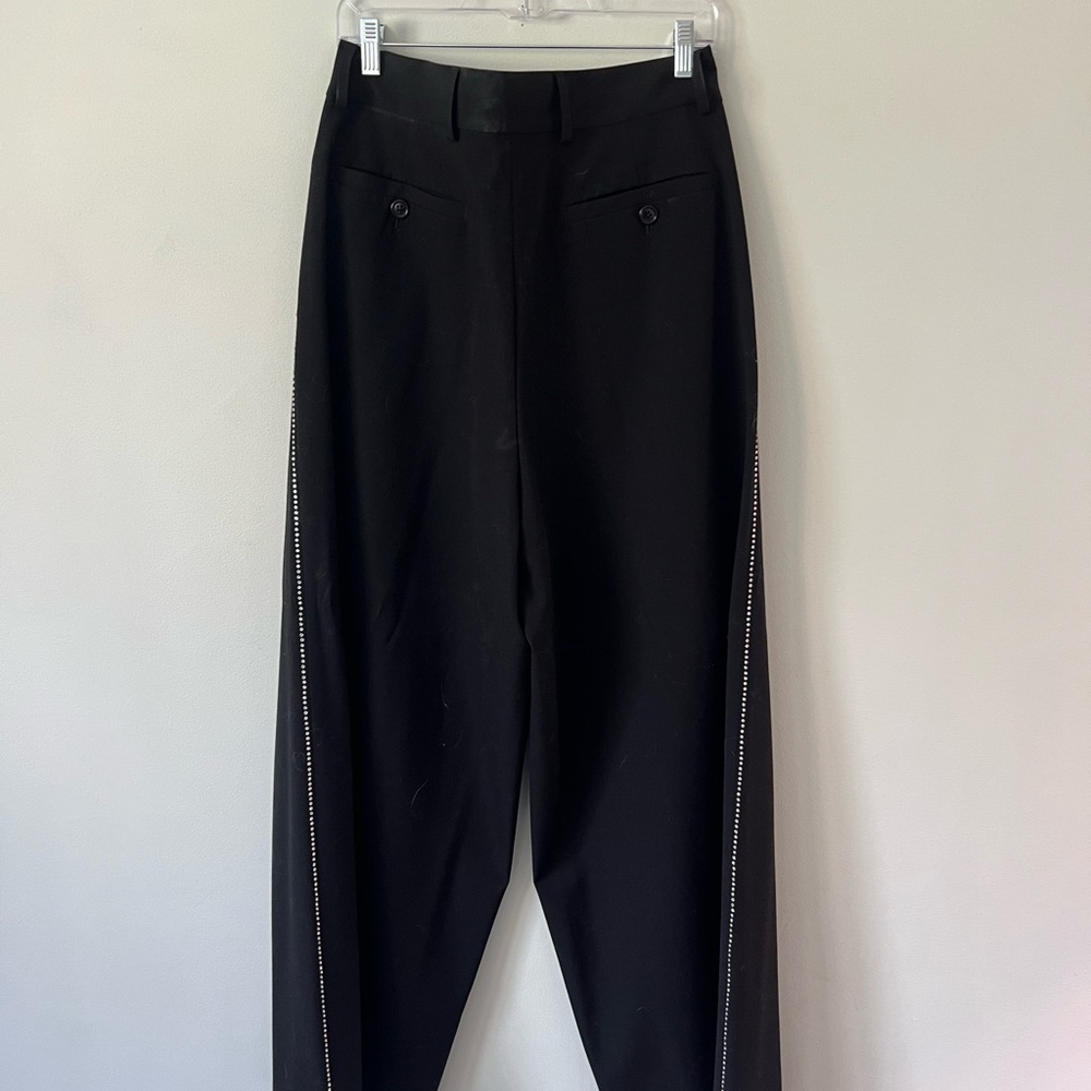 Dries Van Noten Black Podium Pants - Wide Leg Pants - Picture 5 of 5